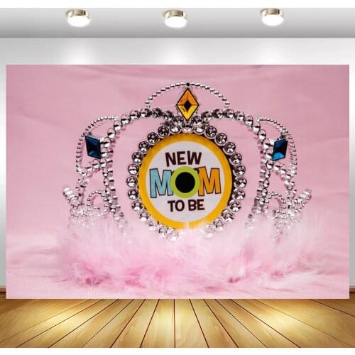 New Mom To Be Women Celebration Banner Photo Background Dance Evening Party Decor Wall Poster Backdrops Photography Photoshoot