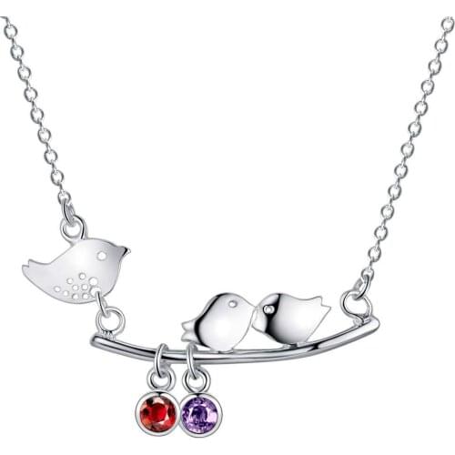 Wholesale Fashion Jewelry Necklace For Women Lady Wholesale Charm Silver Color Fashion Jewelry Pendant AN572/agyaiyfa