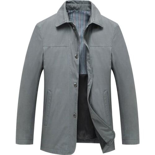 2020 Autumn Casual Cotton Jackets Mens Military Tactical Jackets Daddy Jacket Men Trench Bomber Jackets Coat chaqueta hombre