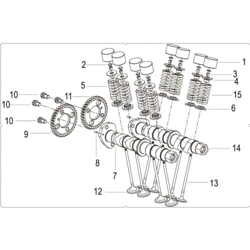 Vales spring page of Benelli TNT300 BN302