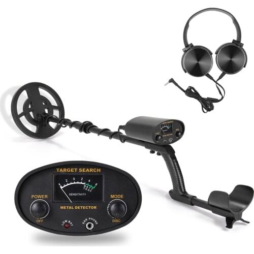 GT6100 Portable Underground Metal Detector High Sensitivity Jewelry Gold Treasure Hunter Metal Finder with All Metal Modes