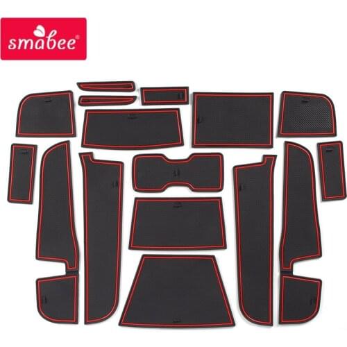 Smabee Anti-Slip Gate Slot Mat for Maxus T60 T70 Rubber Coaster Cup Holders Non-slip mats Accessories Cup mat