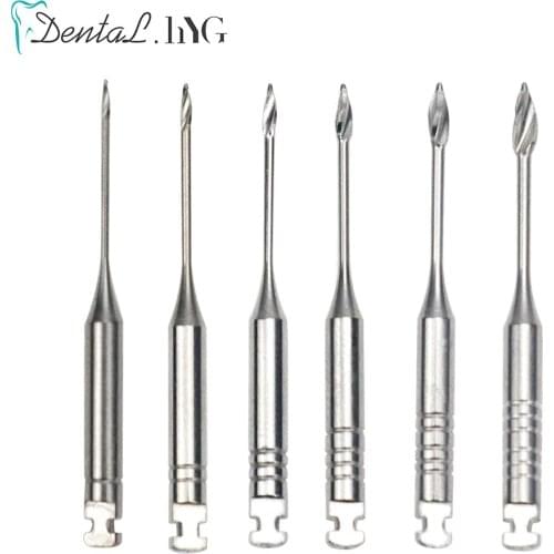 6Pcs/Pack 28mm Dental Endodontic Files Reamers Dental Drill Gates Glidden Endo files Dentist Materials Tool