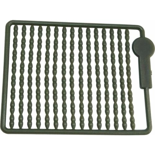 20pcs/pack Carp Fishing Tackle Boilie Bait Stoppers Carp Fishing Connector Hair Extender Hair Rig Boilie Stops