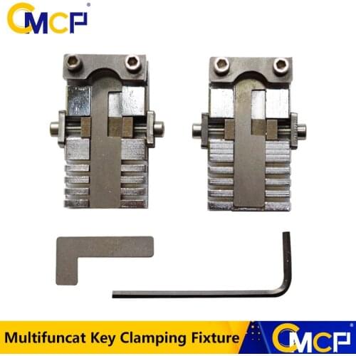 1 Set Universal Multifuncation Key Clamping Fixture For Car And Special Keys Locksmith Tools Key Chuck Key Cutting Machine Parts