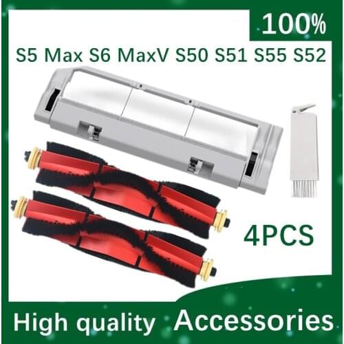 For xiaomi Roborock S50 S51 1S main brush bearing cover,cleaning cover,roller brush cover,main brush box replacement accessories