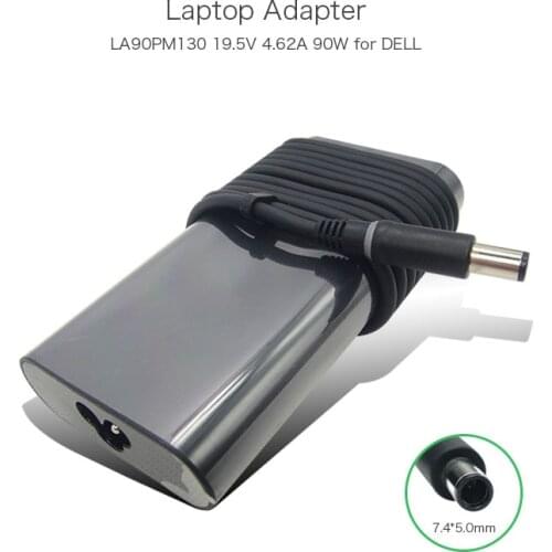 19.5V 4.62A 90W 7.4*5.0mm LA90PM130 Laptop Power Charger for Dell Latitude E6520 E6530 E7240 E7440 E6440 6C3W2 06C3W2 Adapter