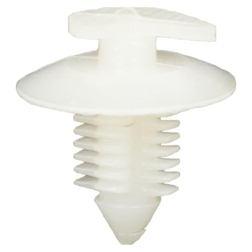 20 Pcs Natural Trim Panel Snap Fasteners For VW Santana Car Triangle window Clip Retainers