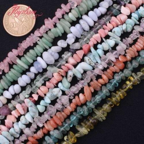 3x6-6x9mm Freeform Apatite,Larimar,Labradorite,Granet Bead Natural Stone Beads For Necklace DIY Jewelry Making 15" Free Shipping