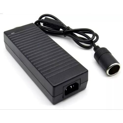 Car 120W Power Supply Cigarette Lighter Converter Power Convert AC 220v To 240V/110V Input DC 12V 10A Output Adapter