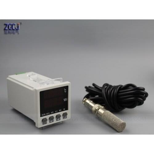 Free shipping temperature and humidity controller with 0-100℃ sensor
