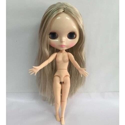 Free shipping cost joint body Nude Blyth Doll,ksm 040 Factory doll Fashion doll Suitable For DIY Change BJD Toy For Girls