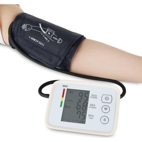 CK-A155 Arm Blood Pressure Monitor Household Health Care Blood Pressure Meter Heart Beat Monitor