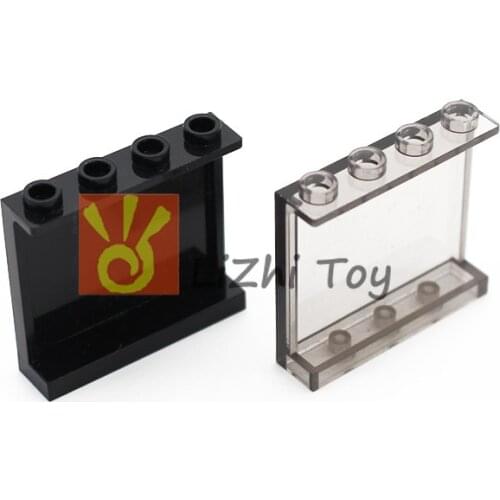 MOC Bricks 60581 Panel 1 x 4 x 3 with Side Supports DIY Enlighten Block Bricks Compatible with Assembles Particles