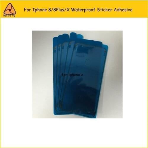 100PC/LOT New Original Waterproof Adhesive Sticker for iPhone 8G 8 X 8 Plus waterproof sticker LCD Sreen Frame Tape Repair Parts