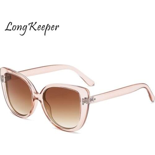 Retro Sexy Cat Eye Sunglasses Women Brand Designer Luxury Vintage Cateye Black Sun Glasses Female Ladies Eyeglasses Uv400 Oculos