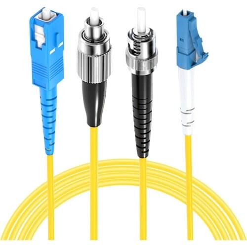 Optical Patch cord SC FC ST LC UPC Fiber optic cable for router switch center computer room monitor low insertion loss wire