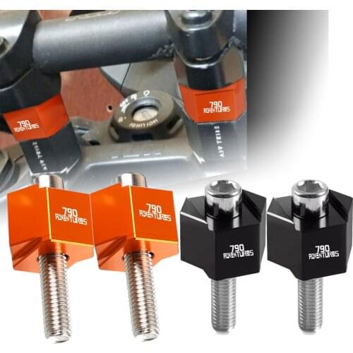 Motorcycle CNC Handlebar Risers Heightening Code Handle Clamp Adapter For 790 adventure R S 2018 2019 2020 2021 Heightening Code