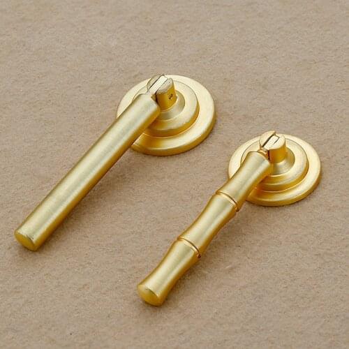 Hot sale handle Imitation copper brushed drawer handles Bedroom shoe cabinet cabinet rings Antique handles Factory direct