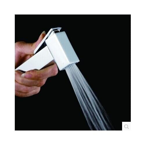 Bathroom Bidet faucet toilet bidet shower set Portable bidet spray with ABS chrome shower holder and 1.5m hose handheld bidet