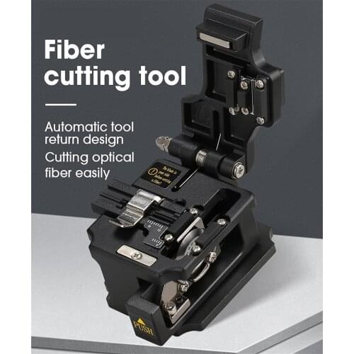 High Quality Optic High Precision Fiber cleaver AUA-8A hot melt /fiber fusion splicer use Send shatter-re