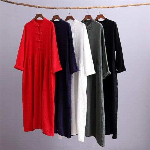 13 colors Plus Size ladies elegant casual long sleeve Spring and Autunm dress vintage long maxi Winter dress 6XL 7XL Vestido