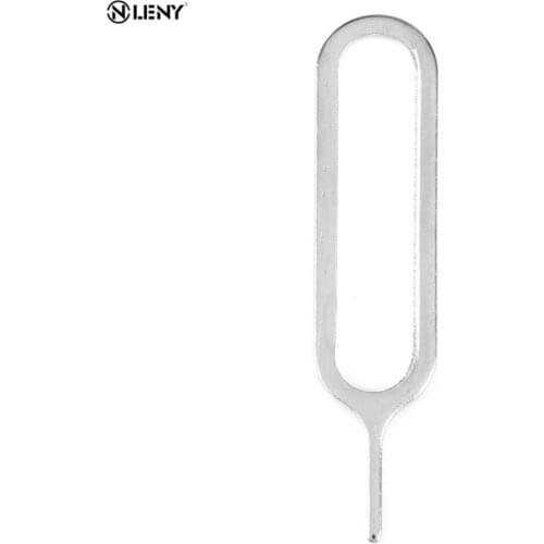 1pcs Sim Card Needle For iPhone 5 5S 4 4S 3GS Cell Phone Tool Tray Holder Eject Metal Pin Wholesale
