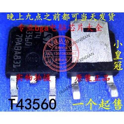 1Pieces new Original T435600BTR T43560 TO252 In stock real picture