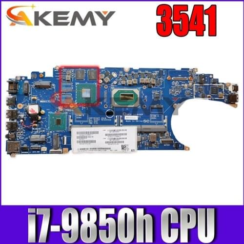 100% working for dell 0M0K66 EDC51 LA-H182P motherboard SRFCN i7-9850h tested well