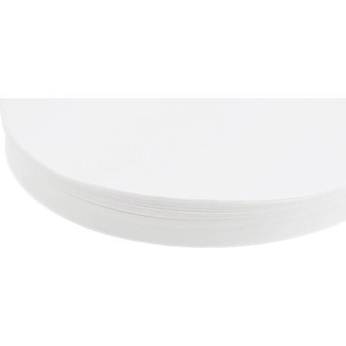 100pcs 7'' Round Quantitative Filter Paper Lab Filtration Lab Supply 30-50um