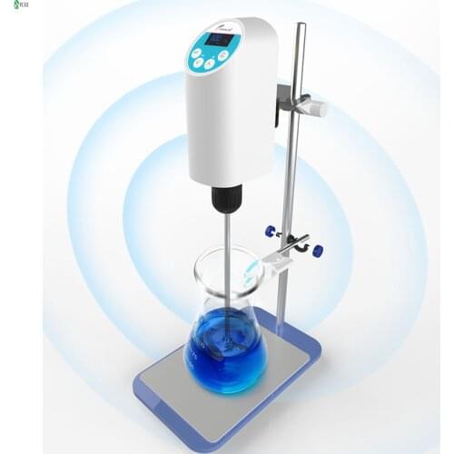 10L 20L Cantilever Type Homogenizer Laboratory Stirrer Powerful Electric Lab Mixer Overhead Stirrer 110V/220V 200-3000RPM