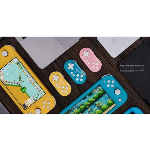 8BitDo ZERO 2 Bluetooth mini Gamepad for Nintendo Switch NS NX Nintendo Switch LITE Windows PC MAC IOS Android Yellow Edition