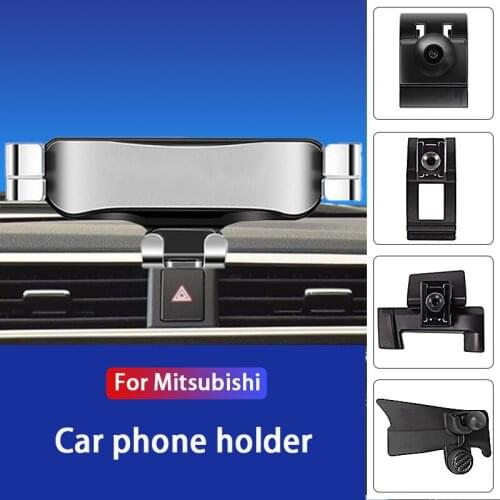 Car Mobile Phone Holder Cellphone Stand GPS Navigation Bracket For Mitsubishi Eclipse Cross Outlander Pajero V97 ASX Accessories
