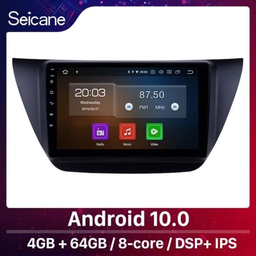 Seicane 9 inch Android 10.0 Car Multimedia player GPS for MITSUBISHI LANCER IX 2006 2007-2010 with WIFI Carplay Bluetooth USB