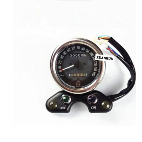 CG125 Motorcycle Retro Modification Instrument Code Odometer GN125 Modification