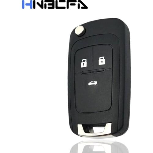3 Button Remote key Case For Chevrolet Cruze Epica Camaro Impala Lova Replacement Car Flip Folding key shell Cover