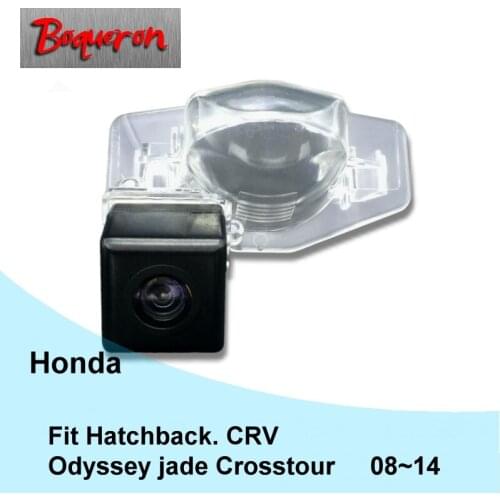 For Honda Fit Hatchback CRV Odyssey jade Crosstour Car Rear View Camera HD CCD Night Vision Backup Reverse Parking Camera