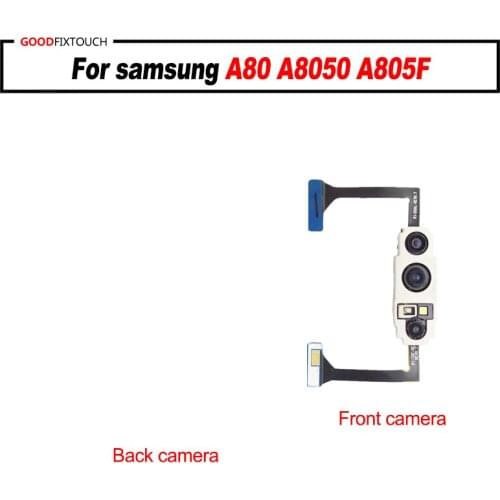 For samsung SM-A80 A80 A80F5 SM-A8050 Back Rear Camera with front small camera