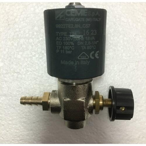 Italy Origional Product Import CEME9922 Boiler Electric Iron Steam Solenoid Valve Ironing Equipment Regulating Valve
