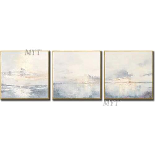 The View Of The Rising Sun Abstract Beautiful Oil Painting Wall Art Home Decor Picture Modern Oil Painting On Canvas Unframe