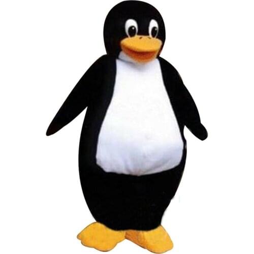 Penguin Mascot Costume Velvet Doll Set Cartoon Animal Fursuit Party Adult Size Fancy Dress Party Performance Clothes