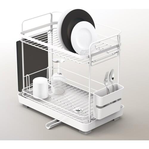 1PCS Kitchen dish rack drain rack filter basket rack dishware tableware tableware storage rack home WF207585