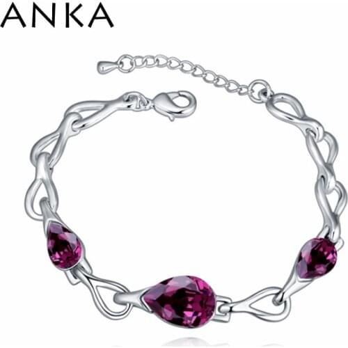 Fashion Jewelry Water Drop Crystal Bracelet & Bangle For Women Crystals from Austria Wholesale #113133