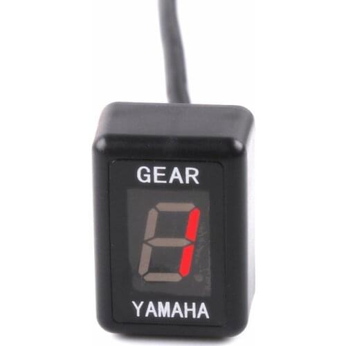 Motorcycle Ecu Plug Mount 1-6 Level Speed Gear Display Indicator waterproof LED for Yamaha xjr 400 free shipping