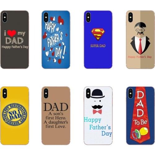 Soft TPU Original For Sony Xperia Z Z1 Z2 Z3 Z4 Z5 compact Mini M2 M4 M5 T3 E3 E5 XA XA1 XZ Premium Fathers Day