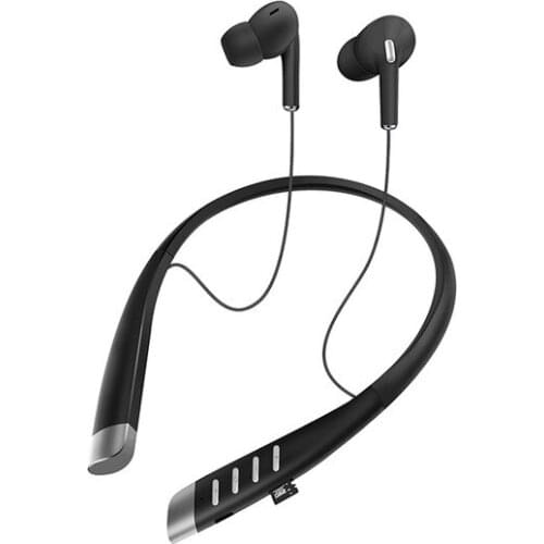 New hanging neck wireless bluetooth 5.0 headset magnetic card stereo music bluetooth headset neck hanging sports headset