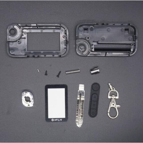 New B94 Key Case Keychain Trinket for 2-way Car alarm System Starline B92 B94 LCD remote control key Fob cover keychain alarm