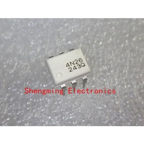 10pcs 4N26 DIP-6 Optocouplers