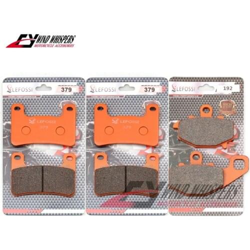 Dutch rock cotton Front Rear Brake Pads For Kawasaki Ninja ZX10R ZX-10R 2008 2009 2010 Z1000 Z1000SX ZR1000 Z 1000 SX 2010-2017