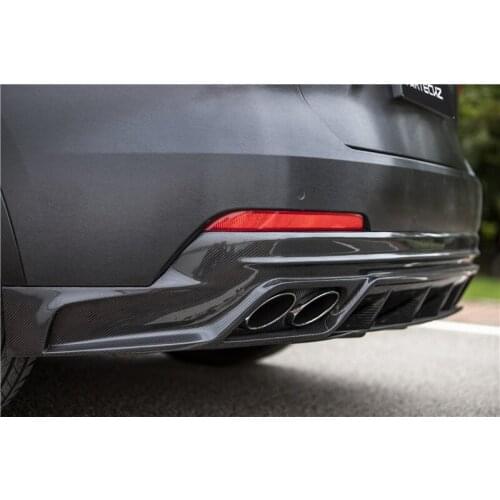 Suitable for Levante Maserati Refit Paktechz Carbon Fiber Front Side Skirt，Rear Lip Tail and Middle Wing